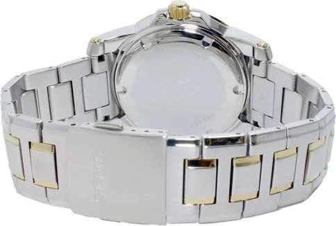 Montre Homme Seiko Premier SNP094P1 Bracelet Bicolor En Acier Inoxydable vue 2