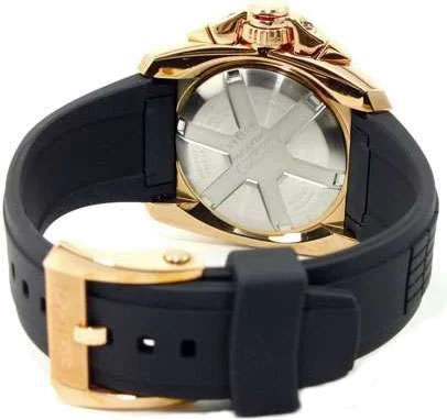 Montre Homme Seiko Velatura SNP104P1 Bracelet En Silicone Noir vue 2