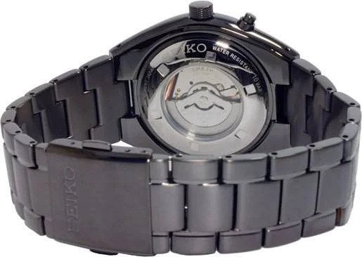 Montre Homme Seiko Kinetic SMY153P1 Bracelet Noir En Acier Inoxydable vue 2