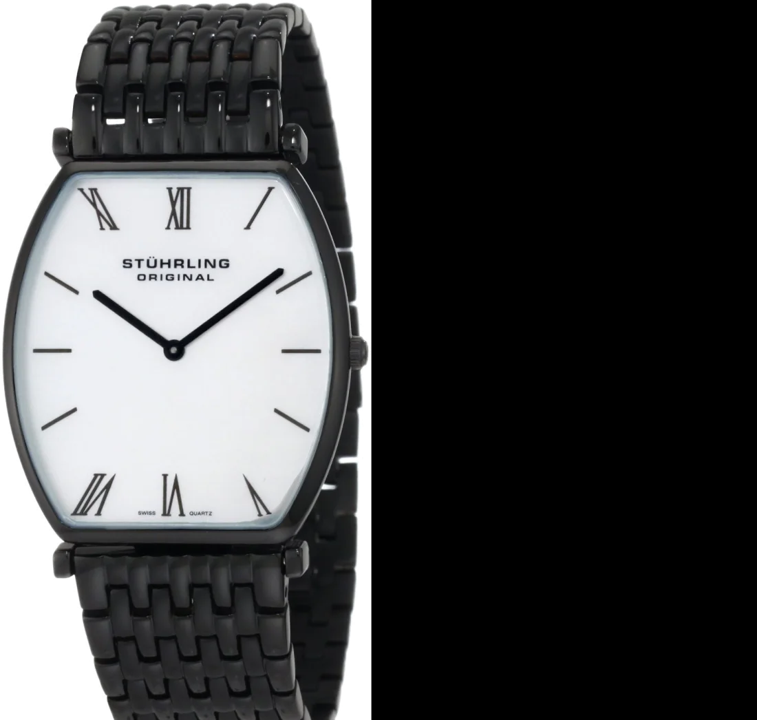 Montre Homme Seiko SARG011J Bracelet noir et boîtier argenté vue 2