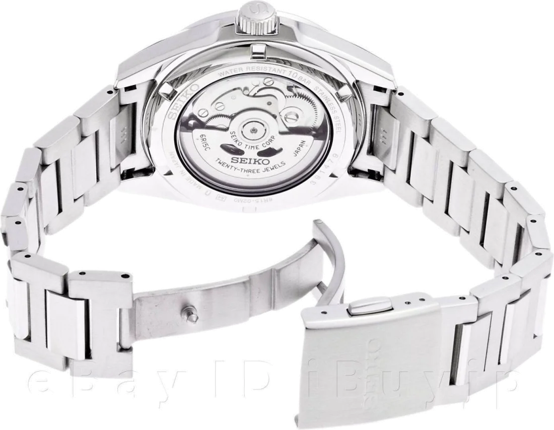 Montre Homme Seiko Tradition SARX013 Bracelet robuste en acier vue 2