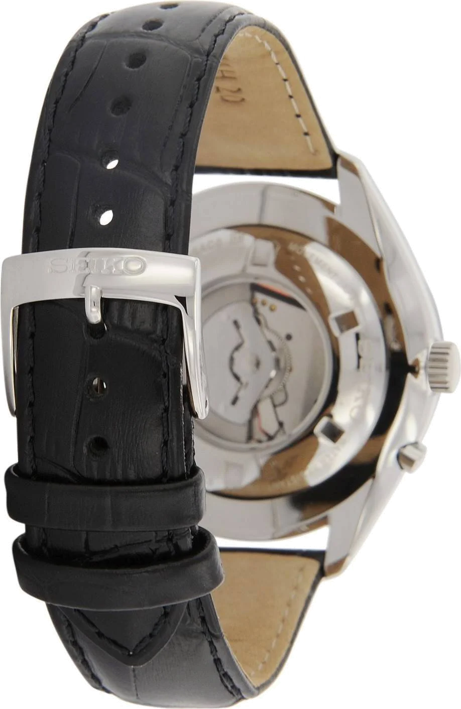 Montre Homme Seiko Classique SRN051P1 mouvement kinétique vue 2