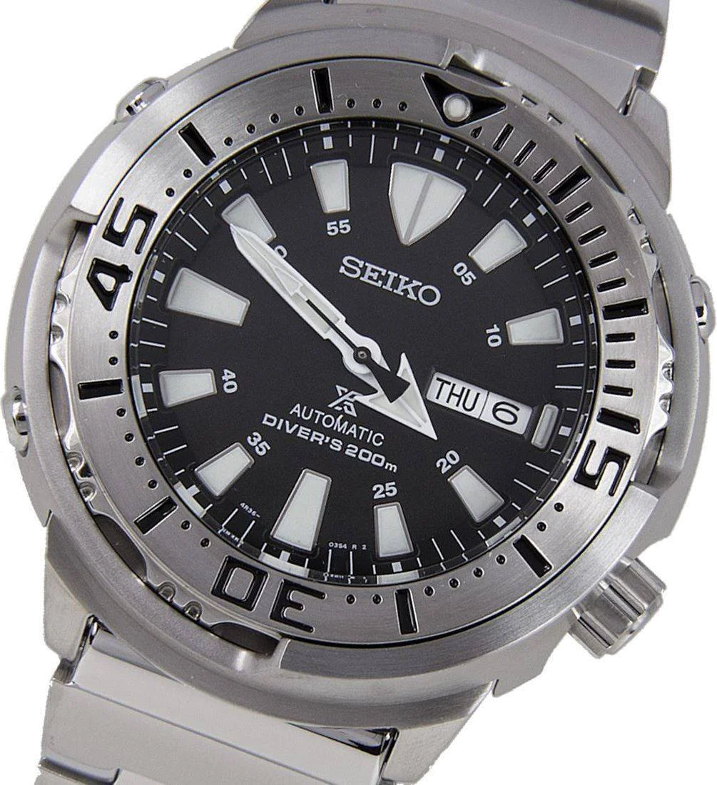 Montre Homme Seiko Prospex SRP637K1 Lunette tournante crantée vue 3