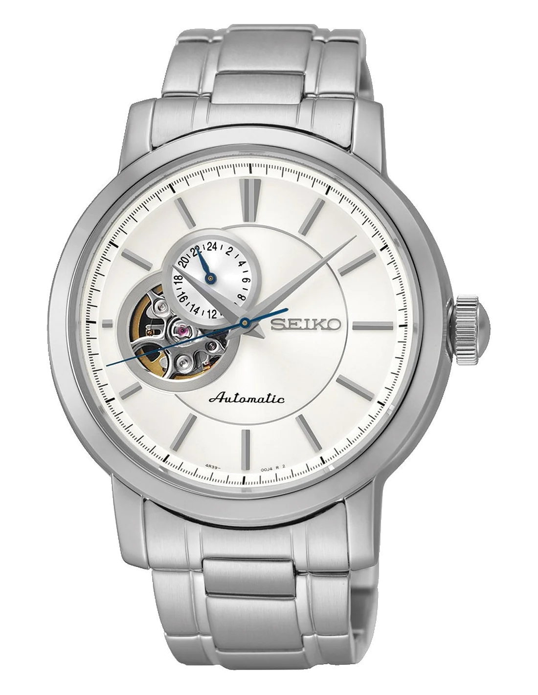 Montre Homme Seiko Premier SSA263K1 Argent