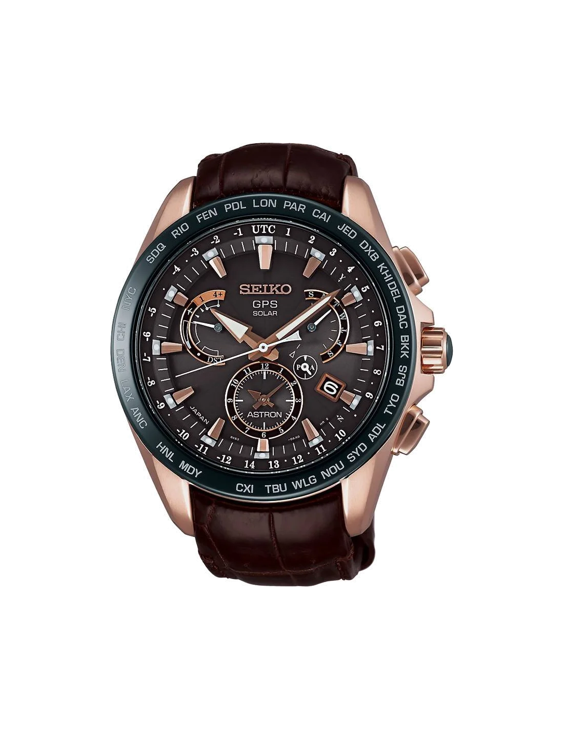 Montre Homme Seiko Astron SSE060J1 Marron