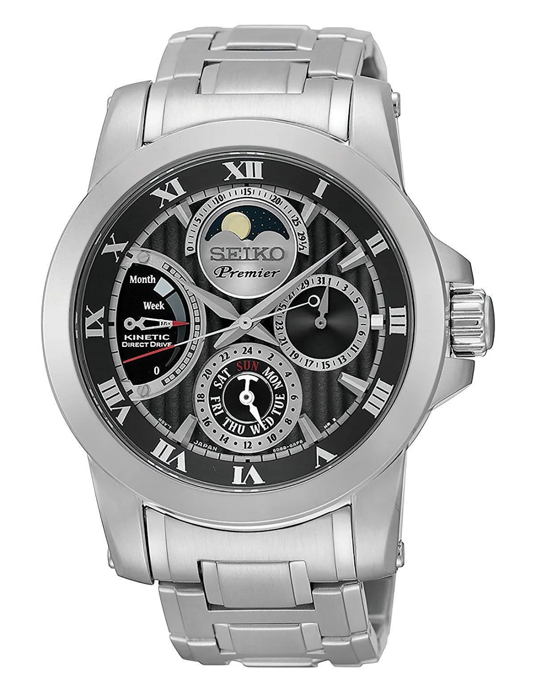 Montre Homme Seiko Premier SRX013P1 Argent