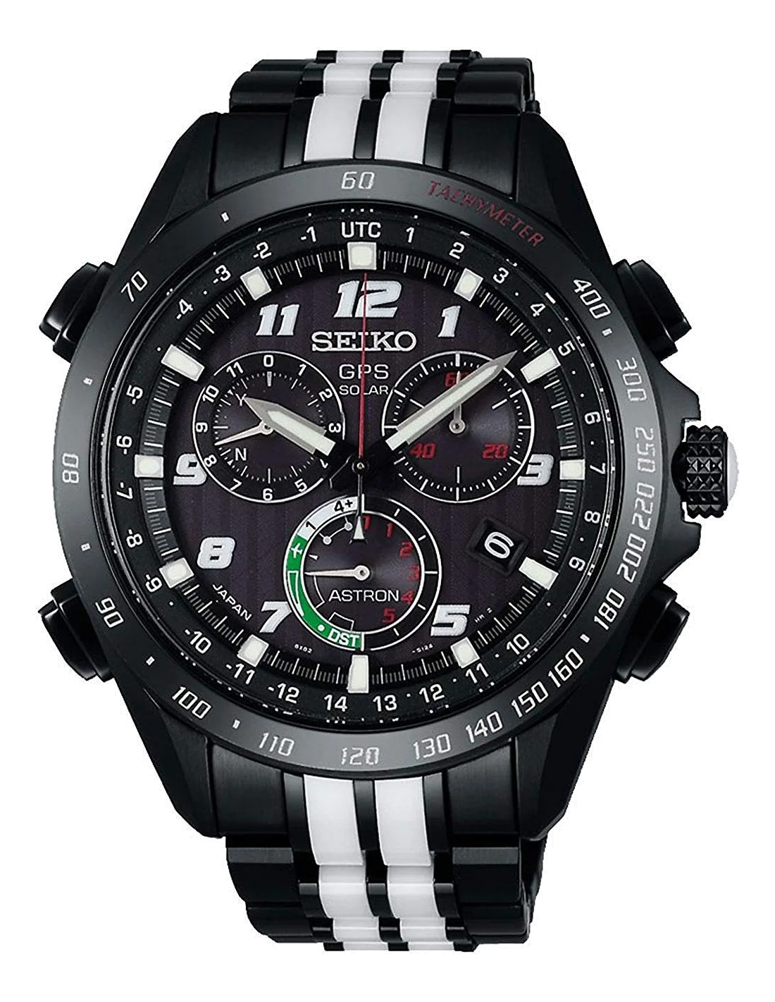 Montre Homme Seiko Astron SSE037J1 Noir vue 2