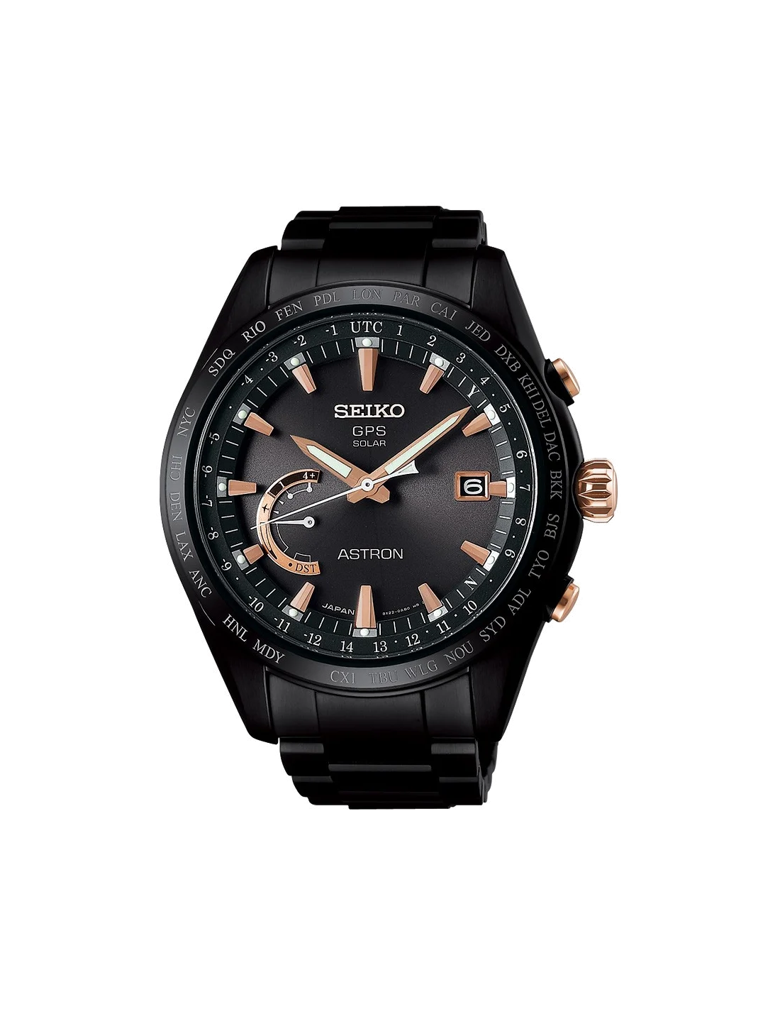 Montre Homme Seiko Astron Titanium GPS SSE113 vue 2