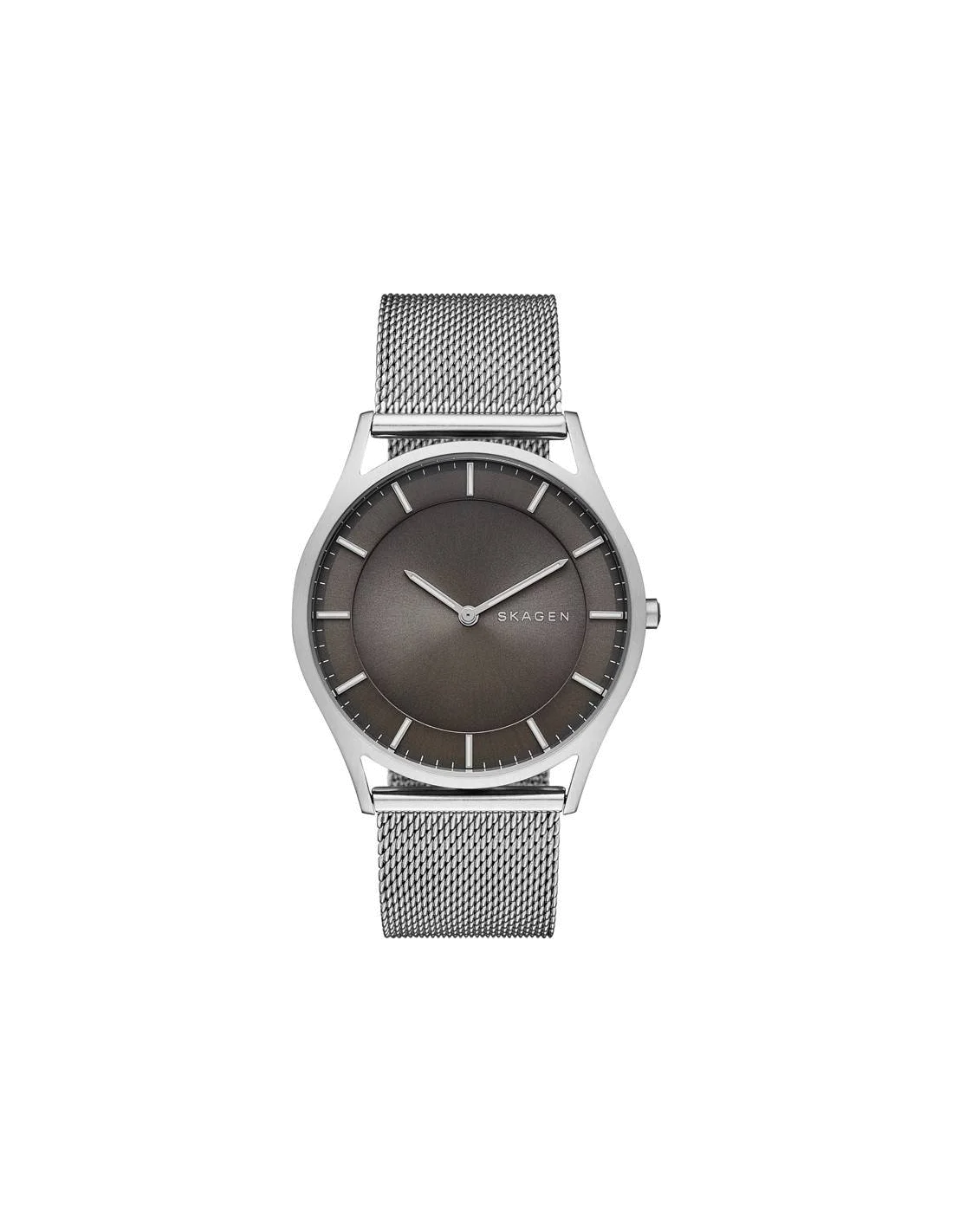 Montre Homme Skagen Holst SKW6239 Cadran Gris Acier Argenté Maille Milanaise