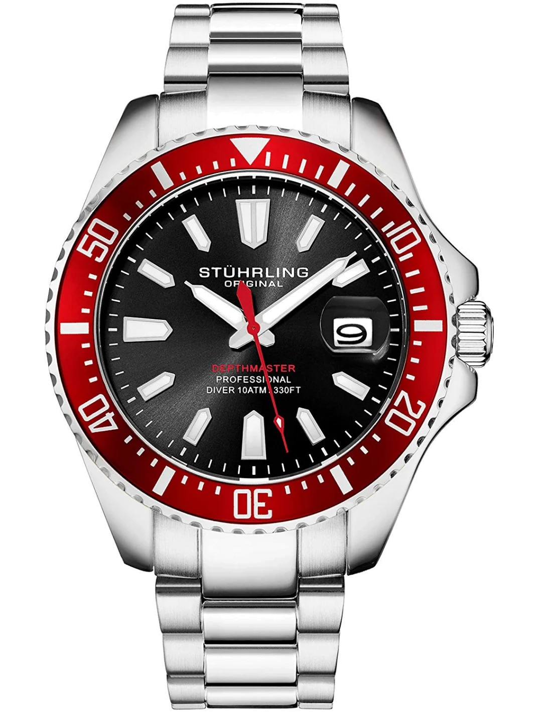 Montre Homme Stuhrling Original Aquadiver 3950A.4 vue 2