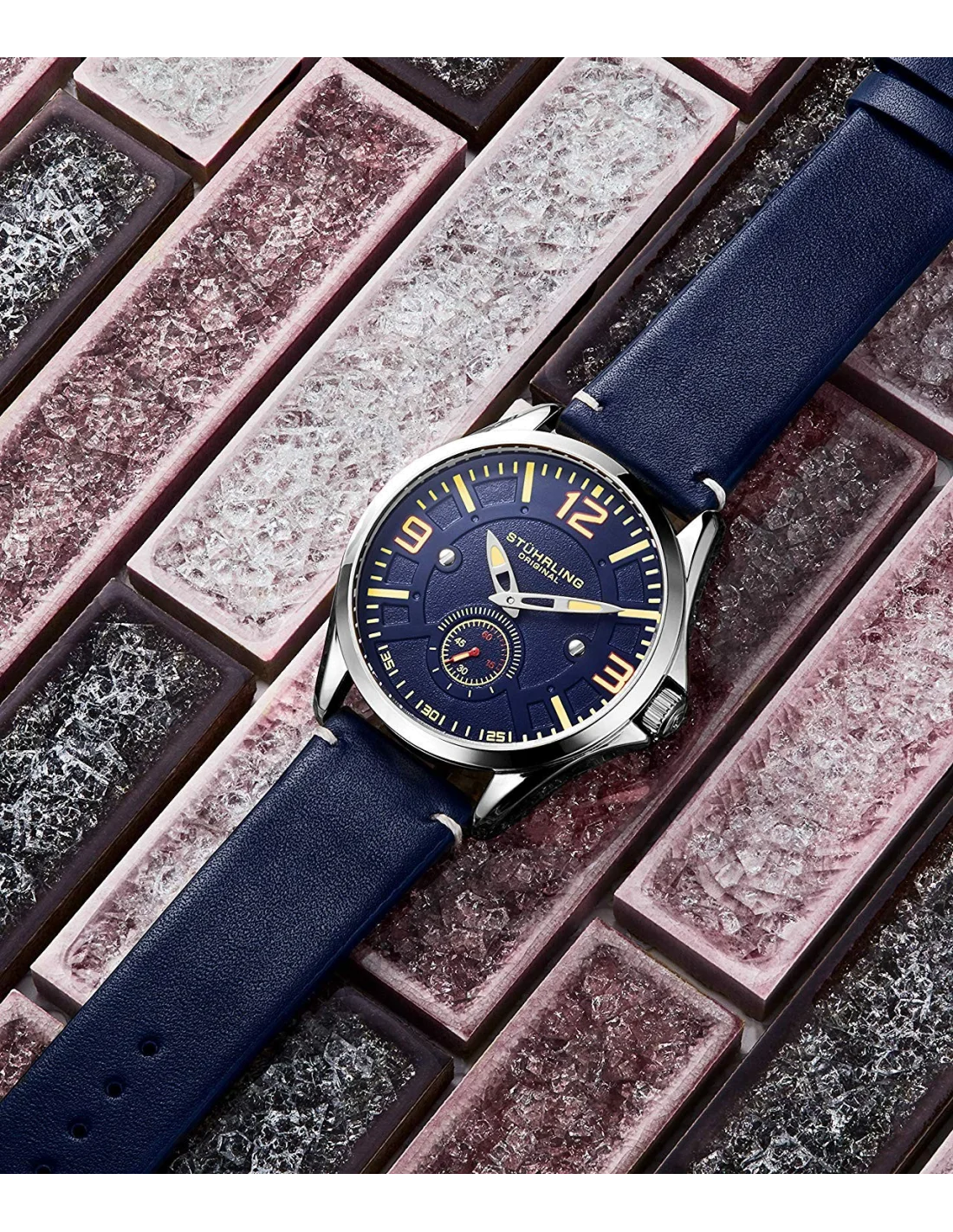 Montre Homme Stuhrling Original Tuskegee 3934.2 vue 3