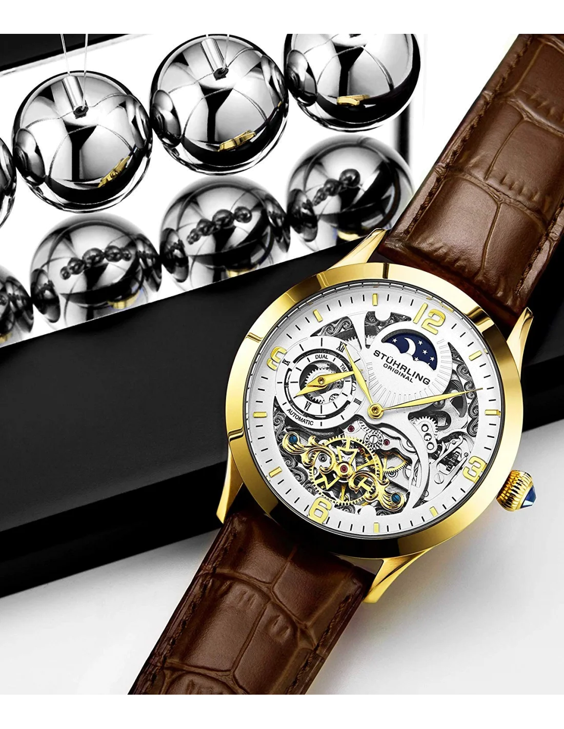 Montre Homme Stuhrling Original Legacy 3921.3 vue 2