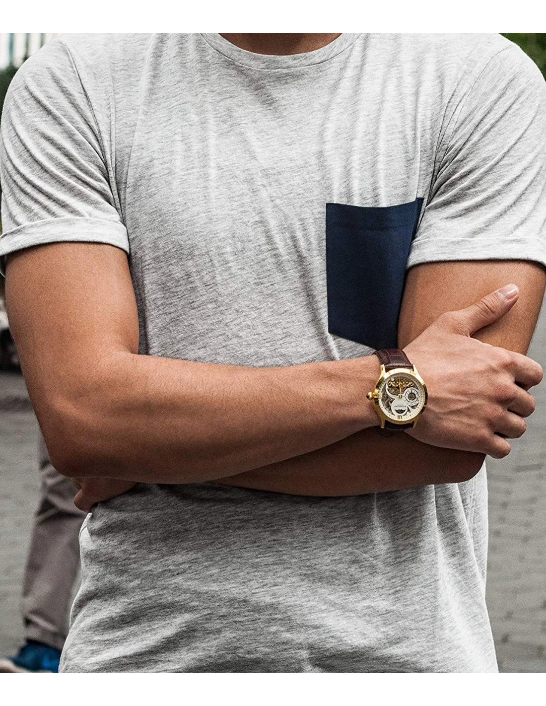 Montre Homme Stuhrling Original Legacy 3921.3 vue 3