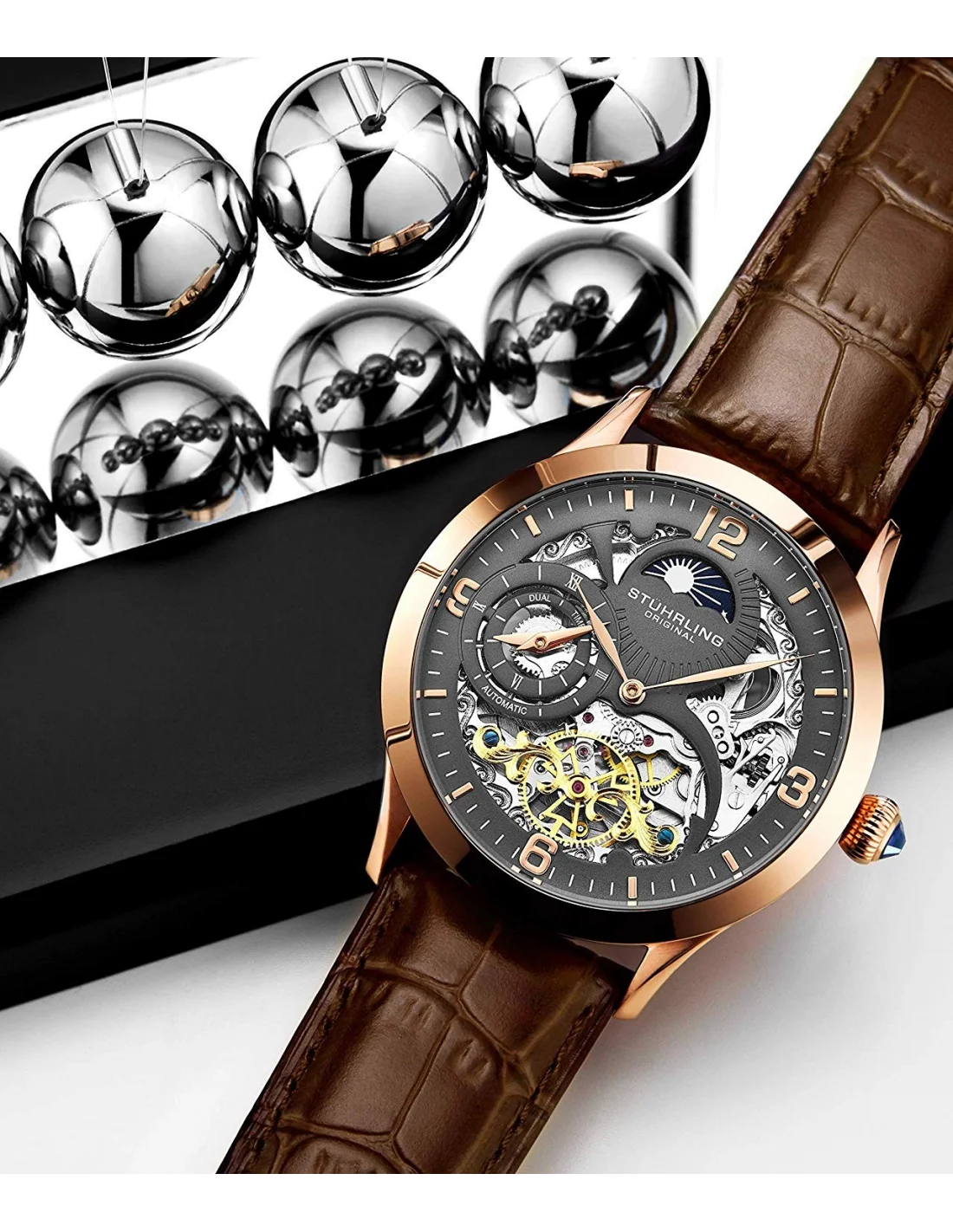 Montre Homme Stuhrling Original Legacy 3921.4 vue 3