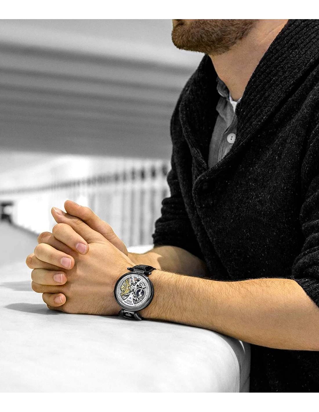 Montre Homme Stuhrling Original Emperor's Grand DT 3920.4