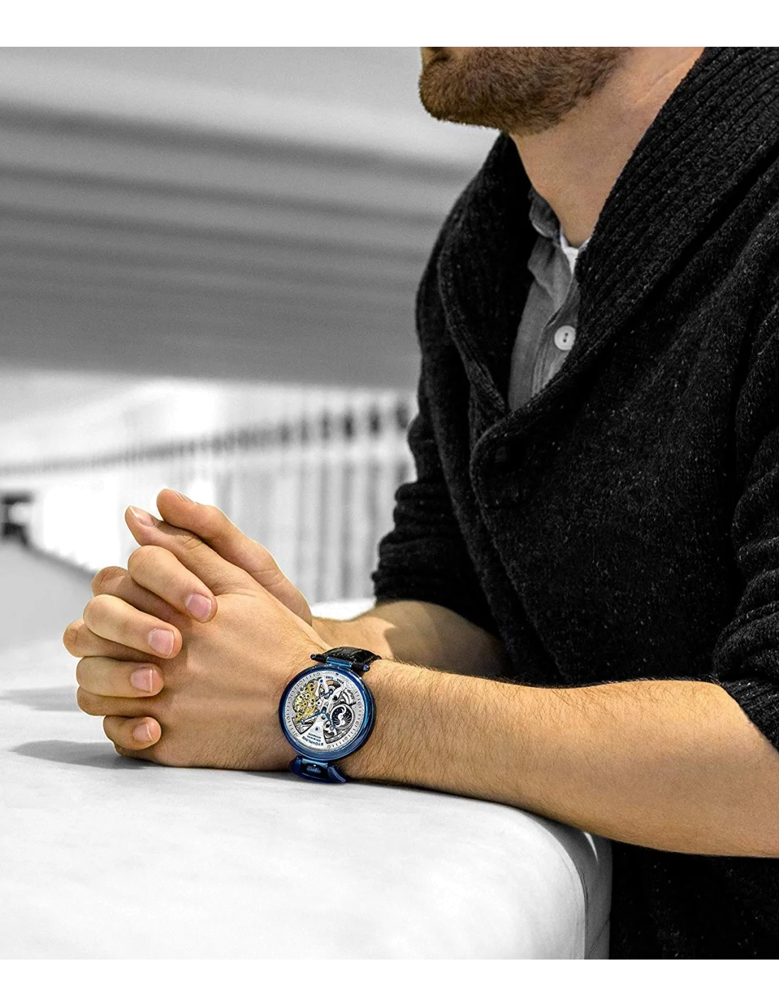 Montre Homme Stuhrling Original Emperor's Grand DT 3920.3 vue 3