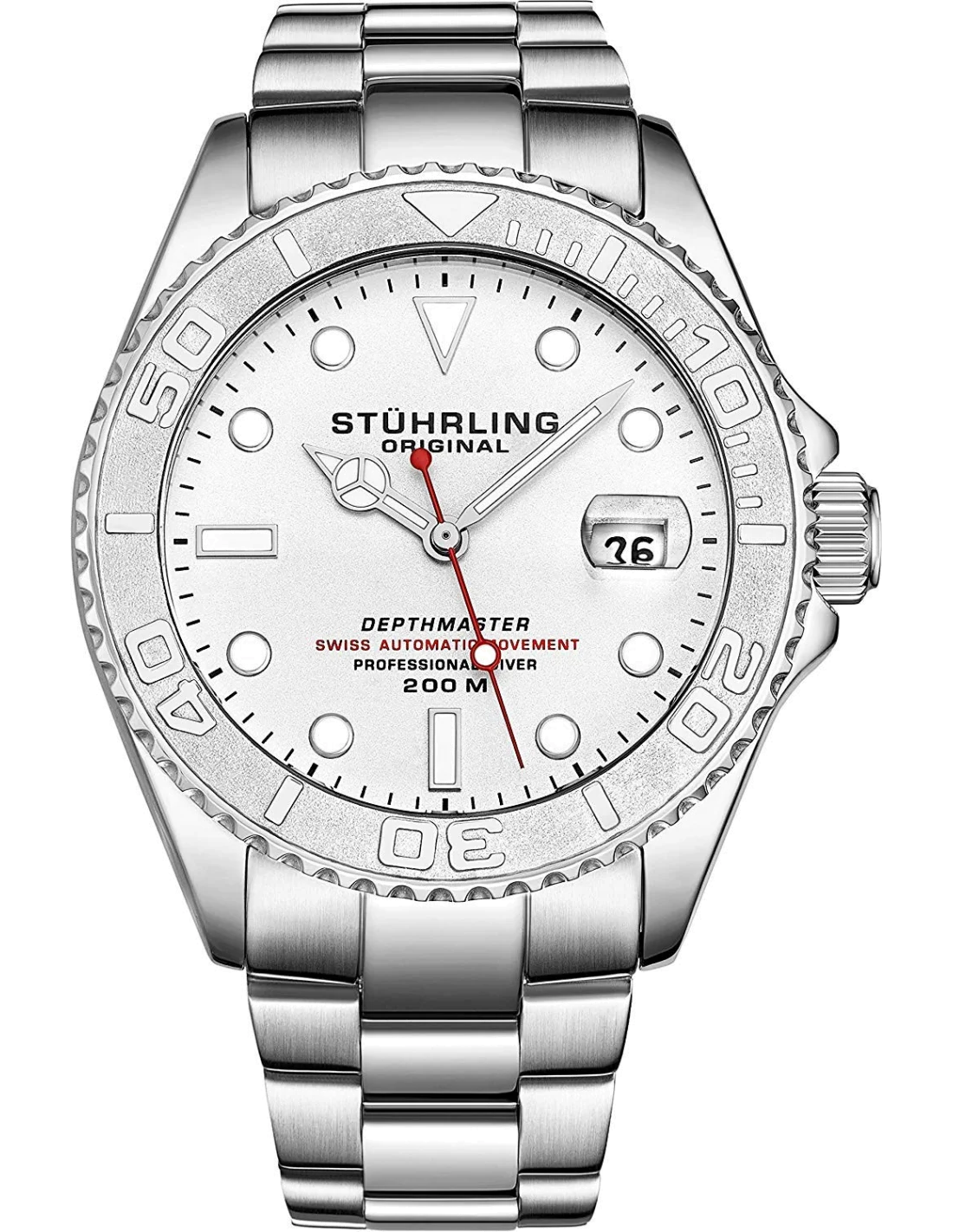 Montre Homme Stuhrling Original Depthmaster 893.01 vue 3