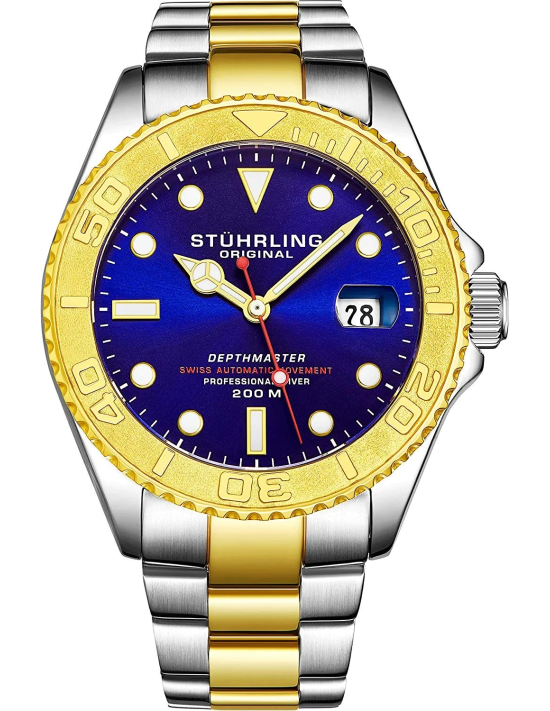 Montre Homme Stuhrling Original Depthmaster 893.04 vue 3