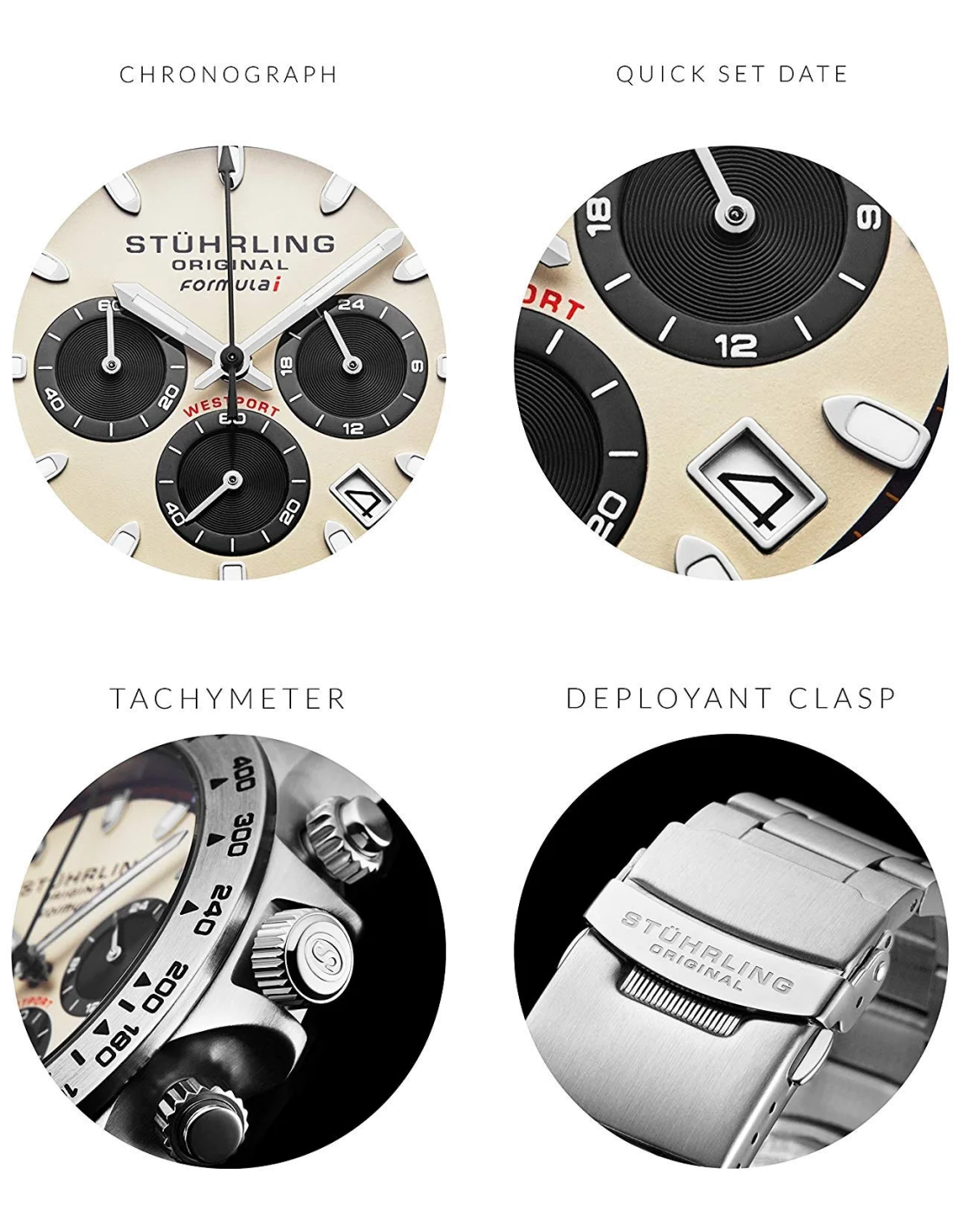 Montre Homme Stuhrling Original Formula i 891Z.05