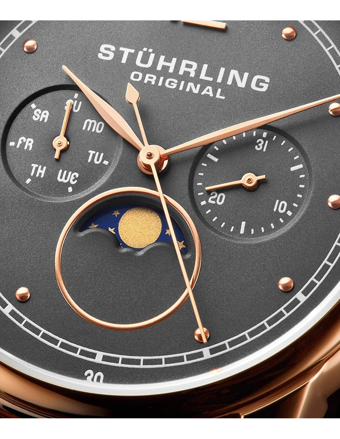 Montre Homme Stuhrling Original Celestia 898.04 vue 2