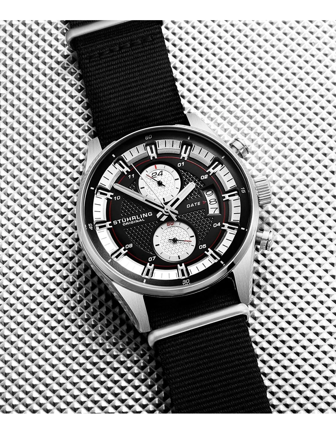 Montre Homme Stuhrling Original TruTime Racer 845Z.02 vue 2