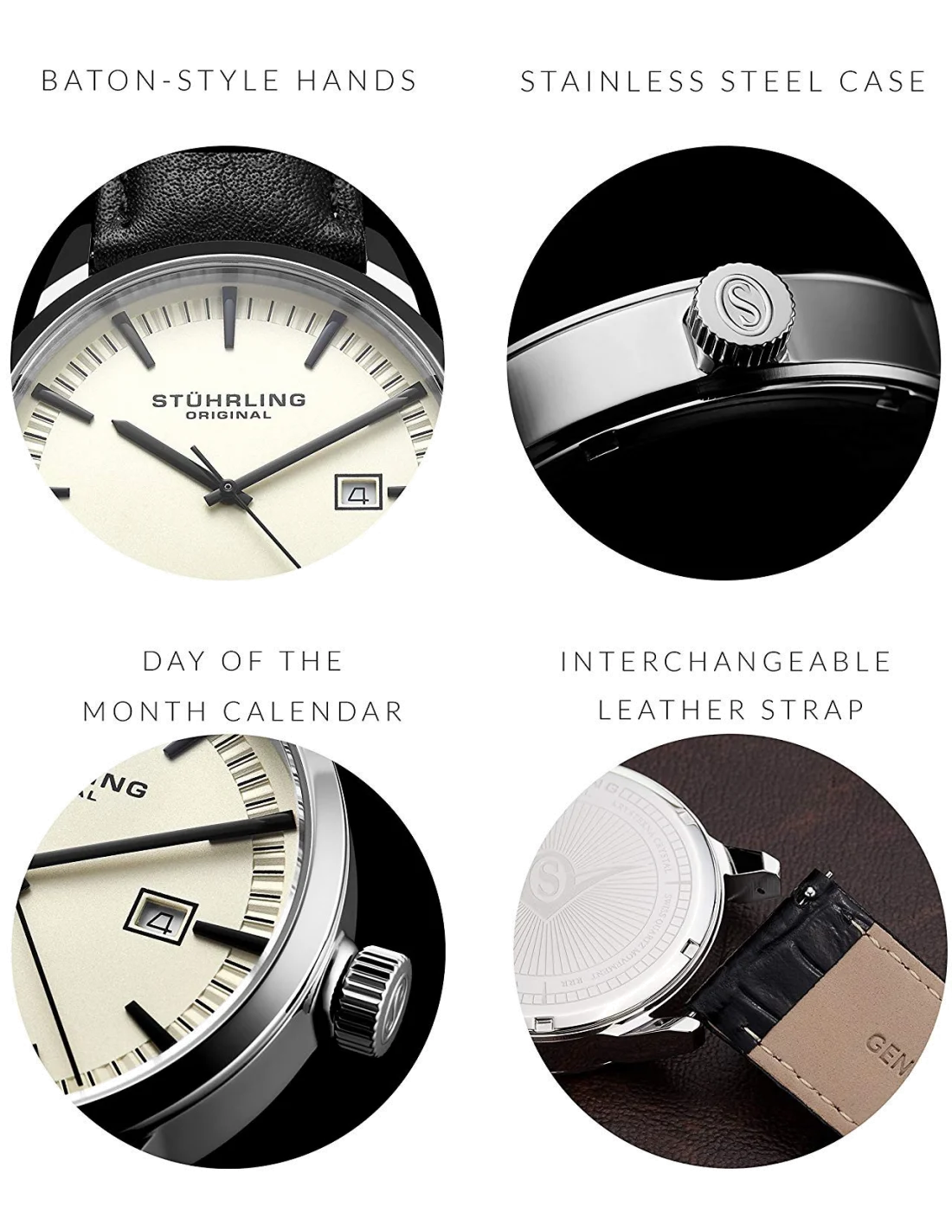 Montre Homme Stuhrling Original Ascot 555AZ.03 vue 2