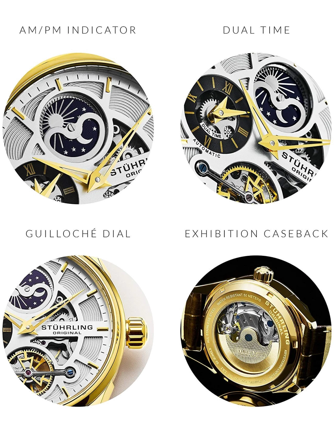 Montre Homme Stuhrling Original Special Reserve 657Z.03 vue 2