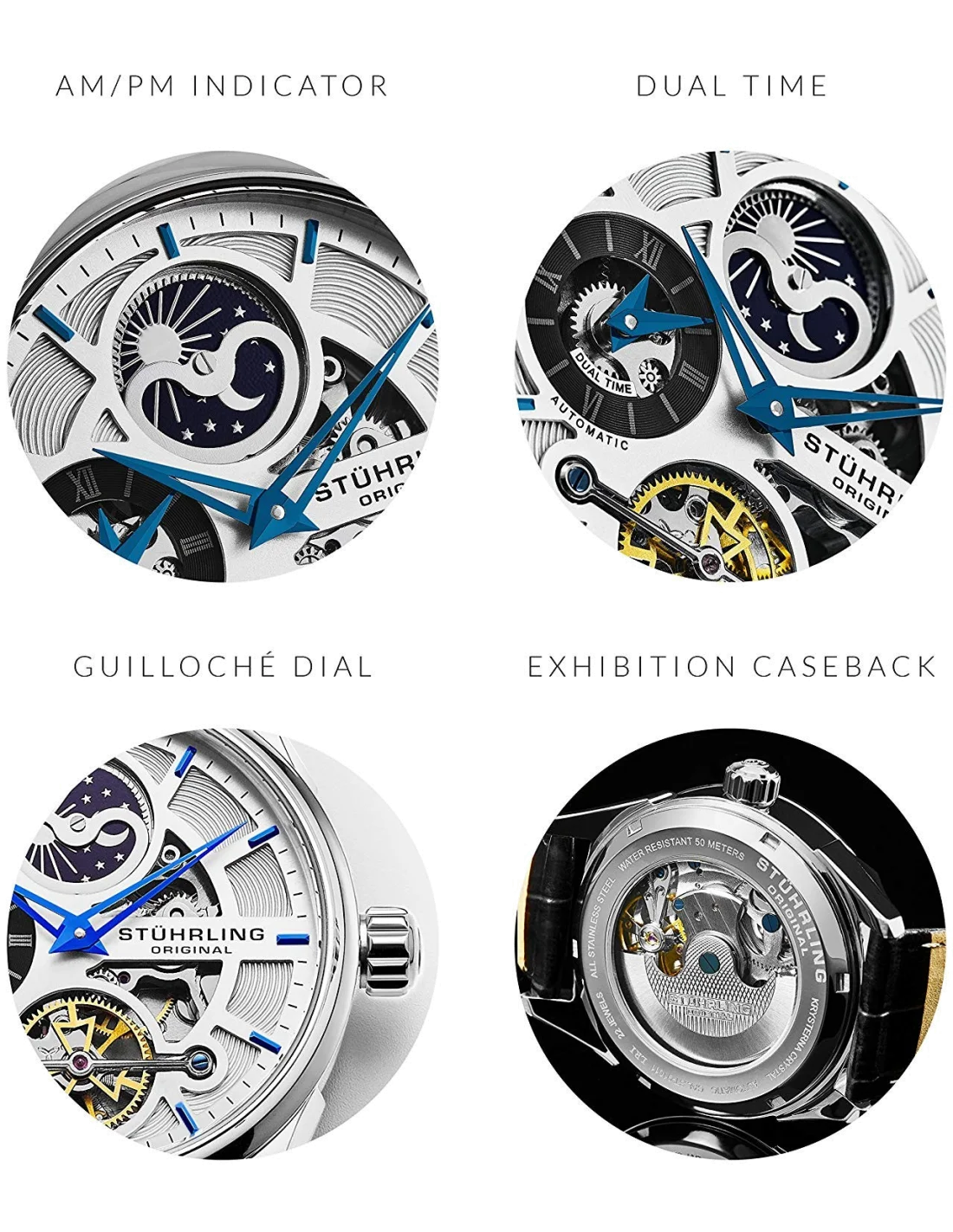 Montre Homme Stuhrling Original Special Reserve 657Z.01 vue 2