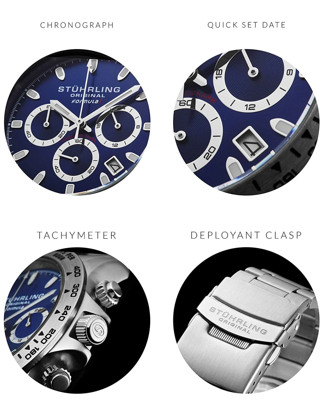 Montre Homme Stuhrling Original Formula i 891Z.03 vue 2