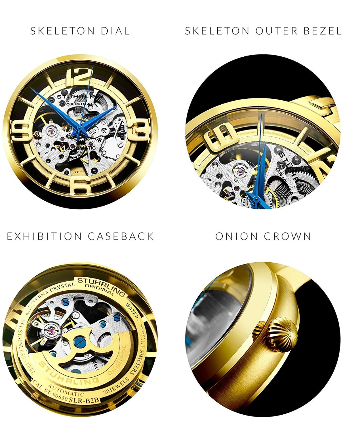 Montre Homme Stuhrling Original Winchester 165B2.3335K31 vue 3