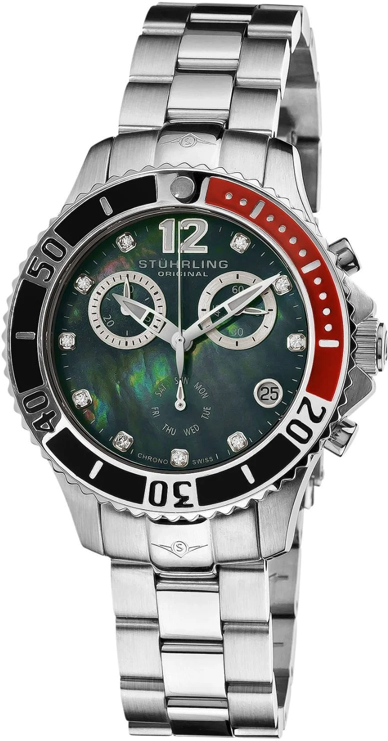 Montre Femme Stuhrling Original 162CR.112T127 Regatta Pearl
