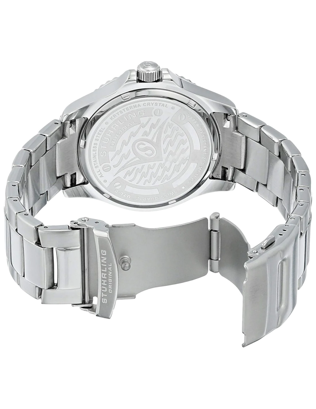 Montre Homme Stuhrling Original 326B.331113 Aquadiver Regatta Elite vue 2