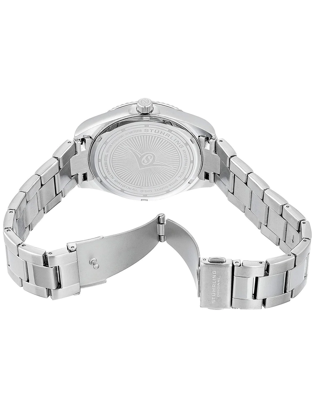 Montre Homme Stuhrling Original Classique Allure 607G.03 Cadran bleu vue 2