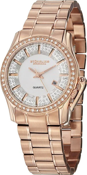 Montre Femme Stuhrling Original Symphony Calliope 910.03 Lunette ornée de Swarvoski