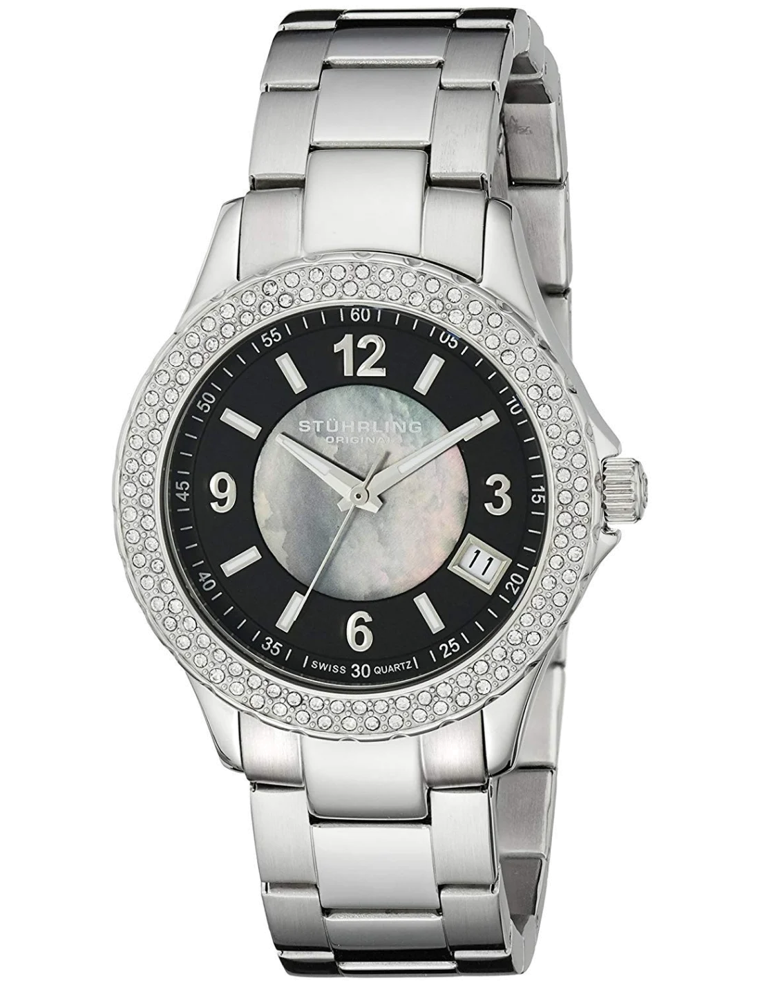 Montre Femme Stuhrling Original Symphony Iris 887.02 Cadran noir