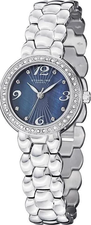 Montre Femme Stuhrling Original Symphony Tresor 922.02 Cadran bleu nacré