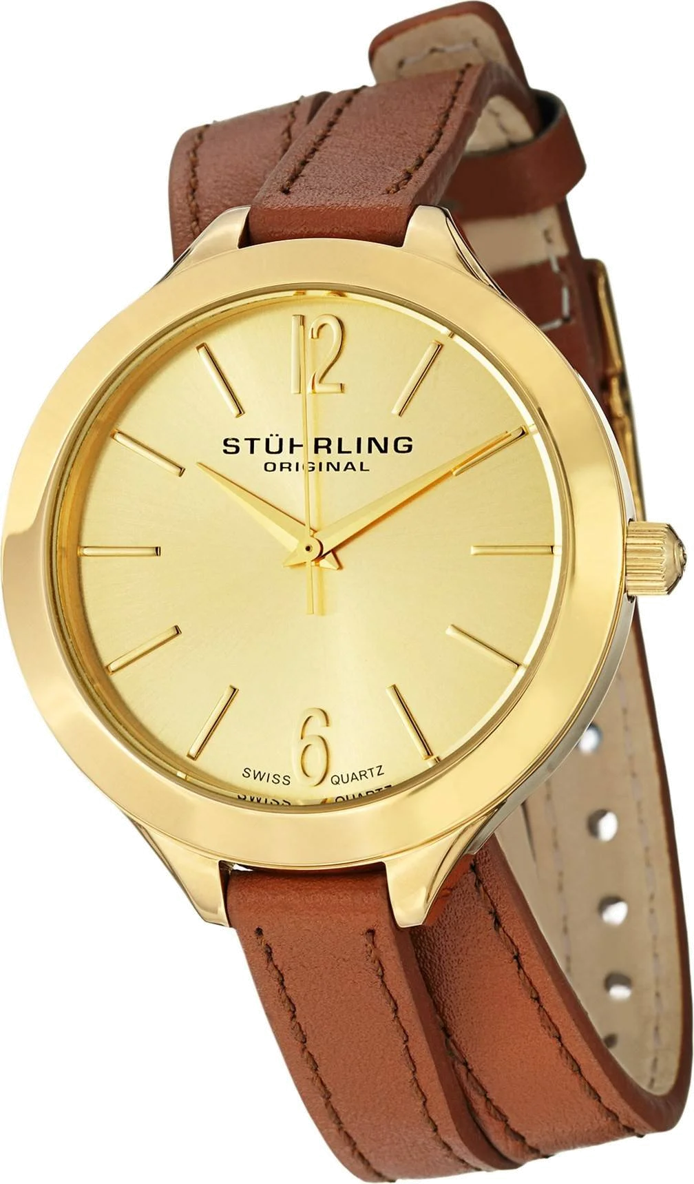 Montre Femme Stuhrling Original Vogue 568.04 Marron