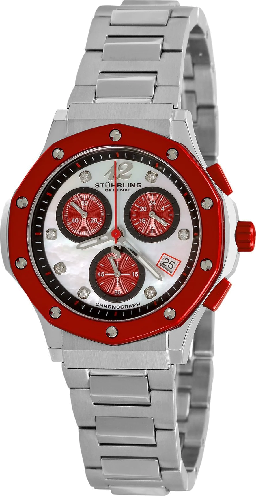 Montre Femme Stuhrling Original Monaco 180.121156 Argent