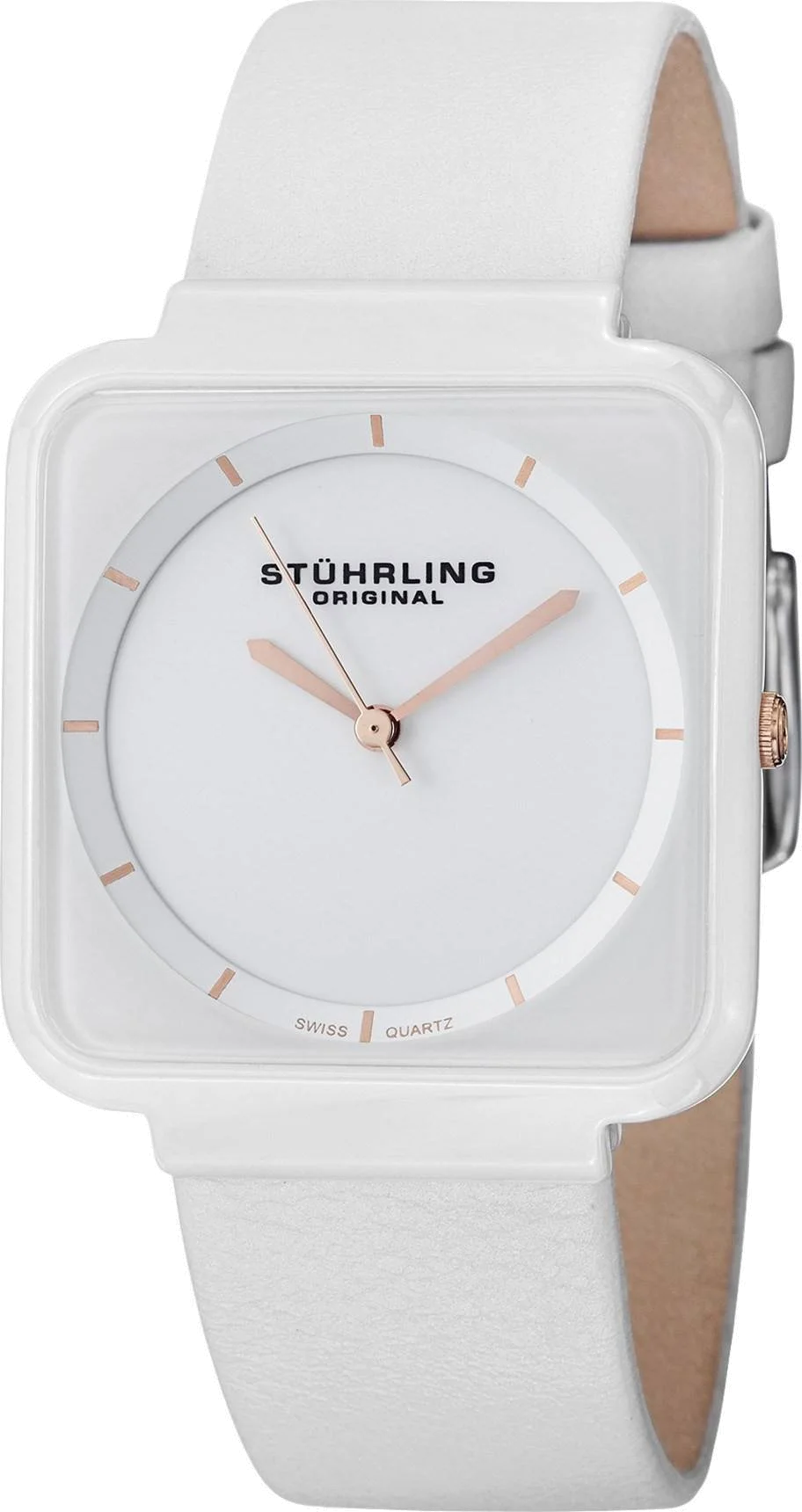 Montre Femme Stuhrling Original Vogue 438.12EP2 Blanc