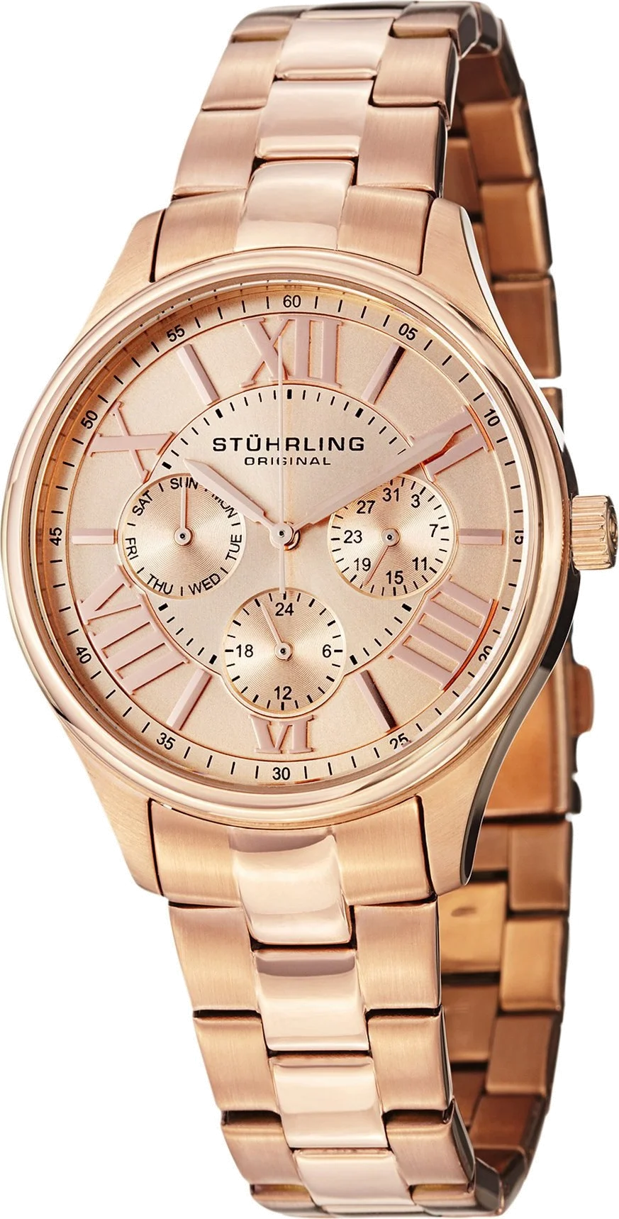 Montre Femme Stuhrling Original Symphony 391L.04 Or Rose