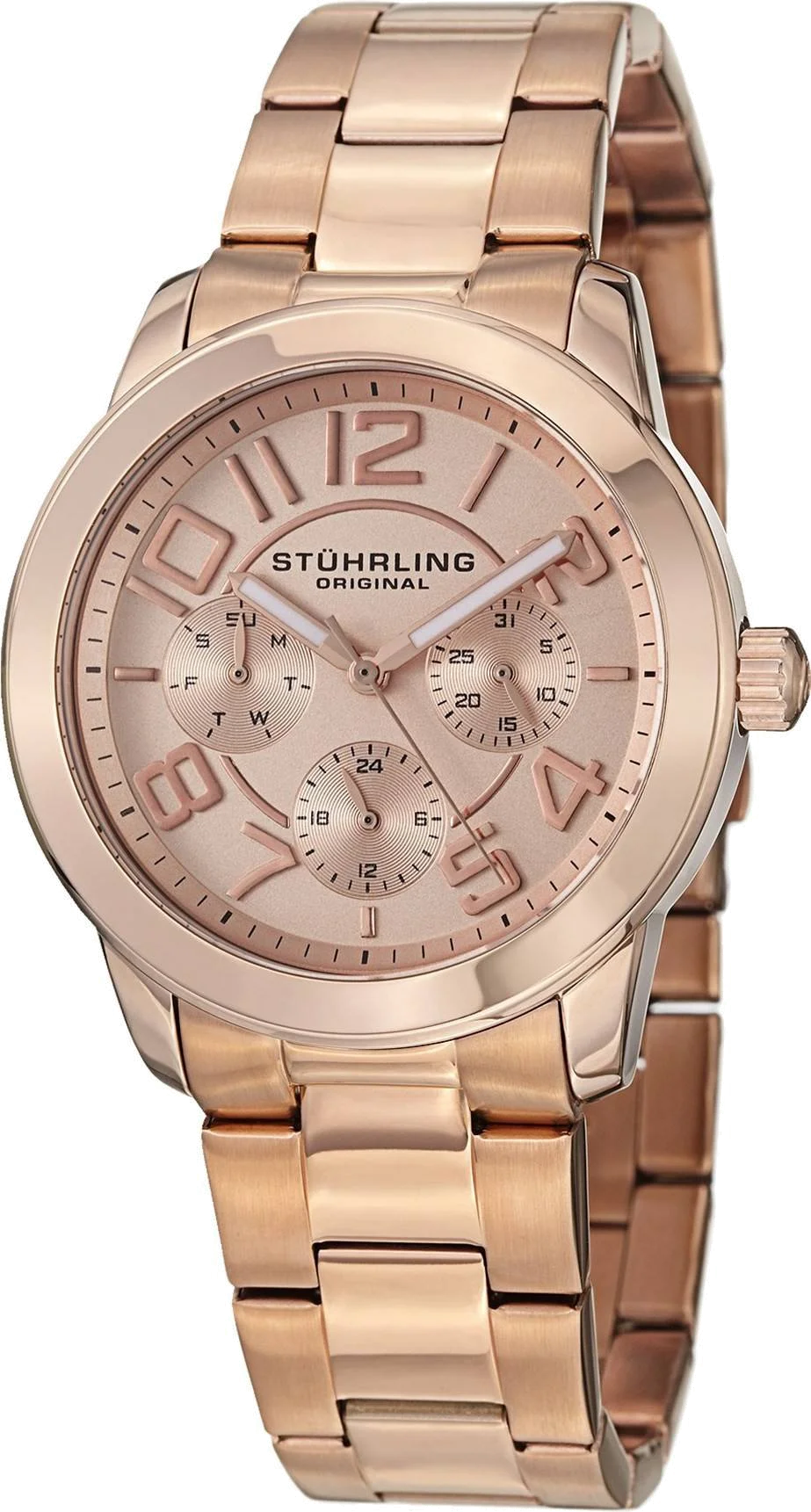 Montre Femme Stuhrling Original Monaco 807.03 Or Rose