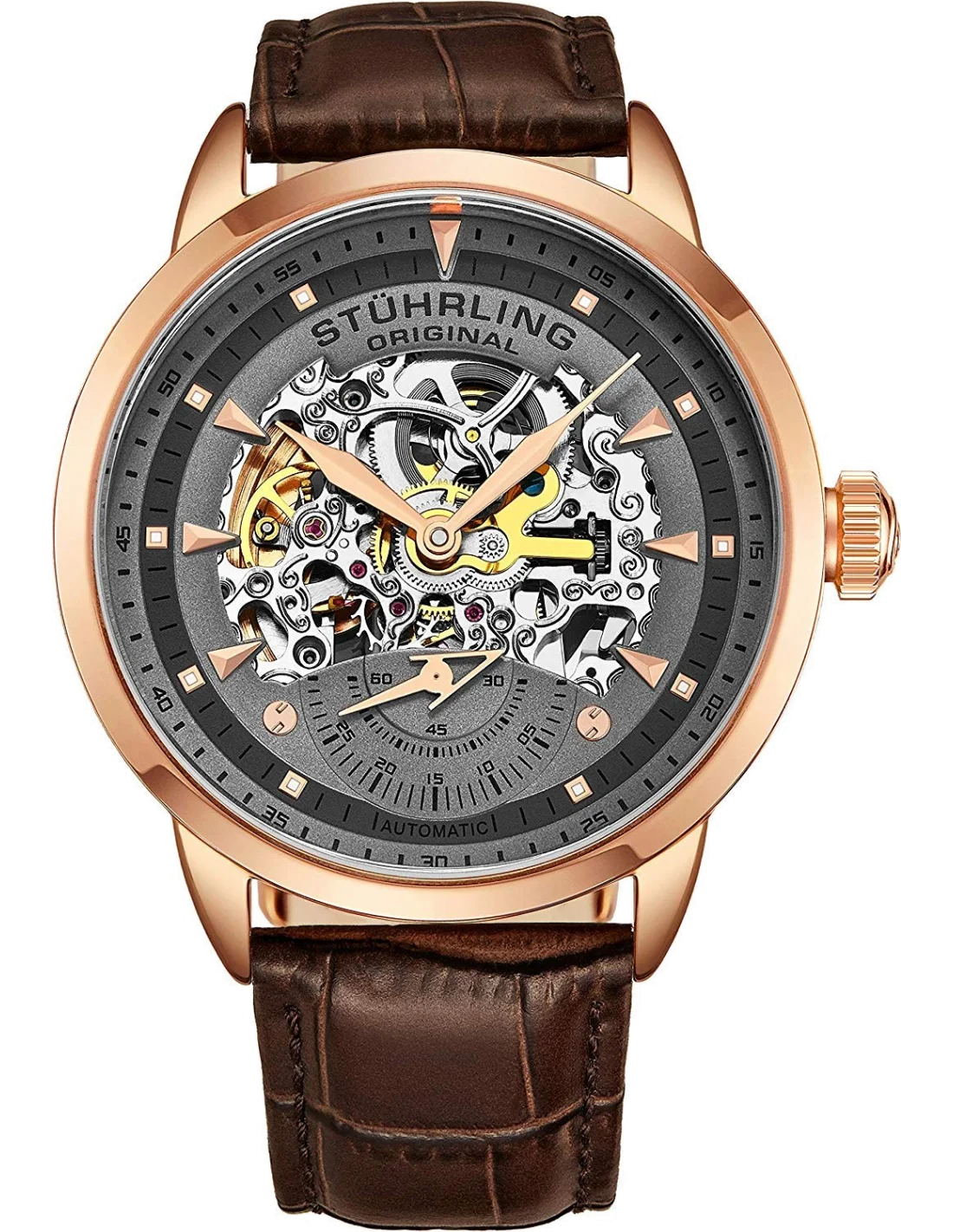 Montre Homme Stuhrling Original Legacy 133.33151 Noir vue 2