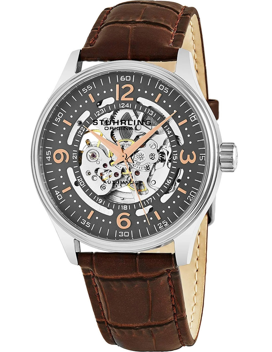 Montre Homme Stuhrling Original Legacy 730.02 Marron