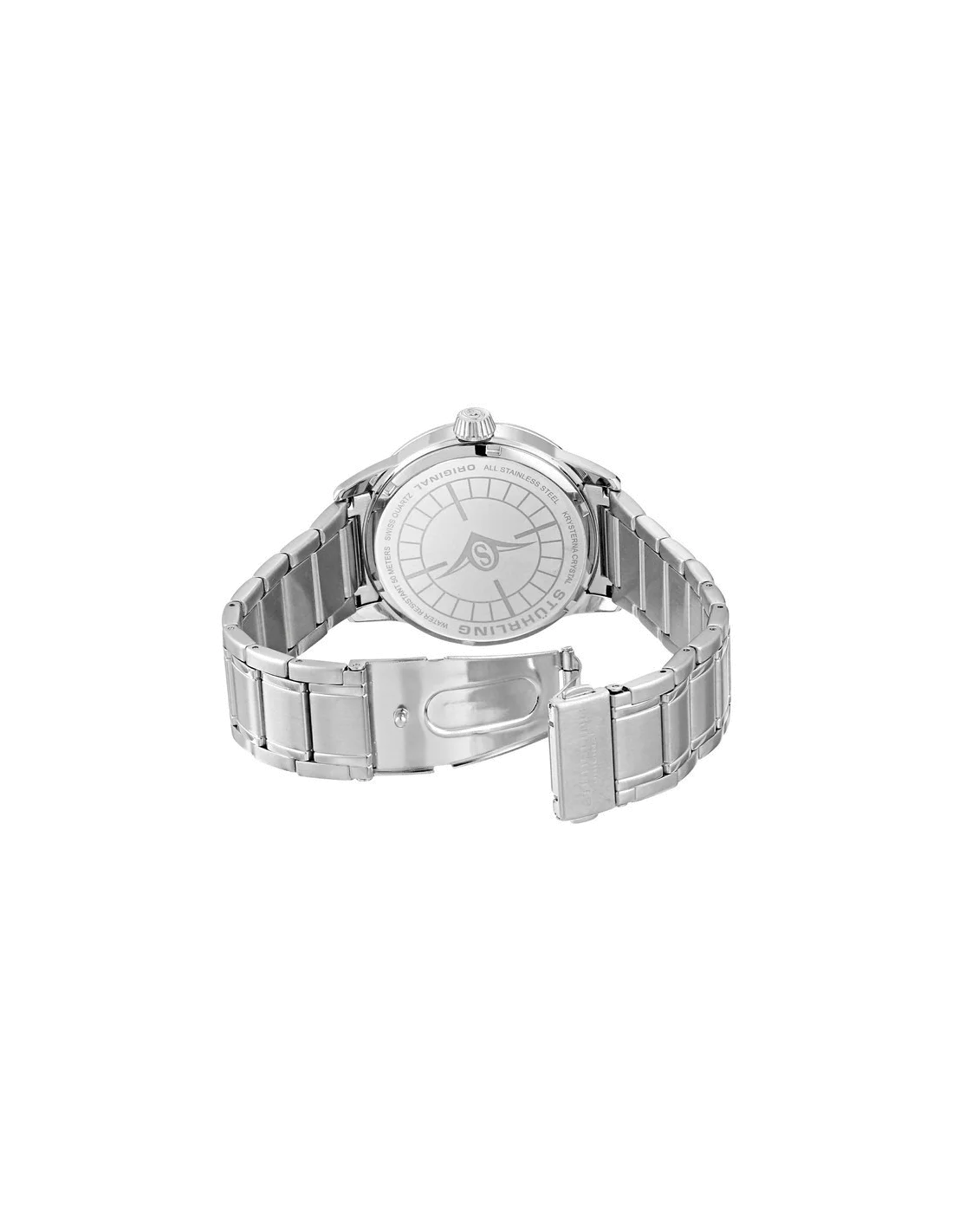 Montre Homme Stuhrling Original Aquadiver 415.01 Argent vue 3