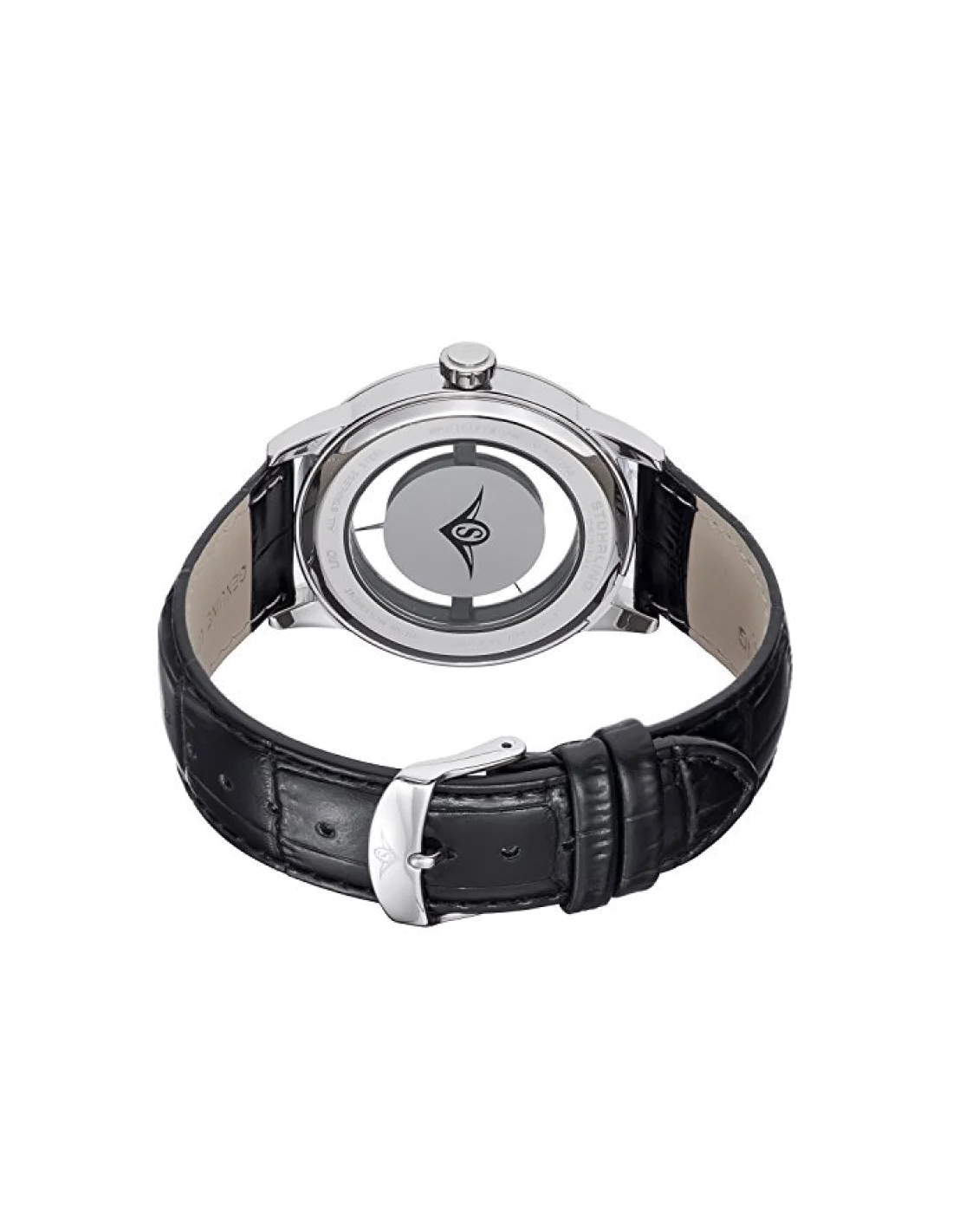 Montre Homme Stuhrling Original Aviator 650.01 Noir vue 3