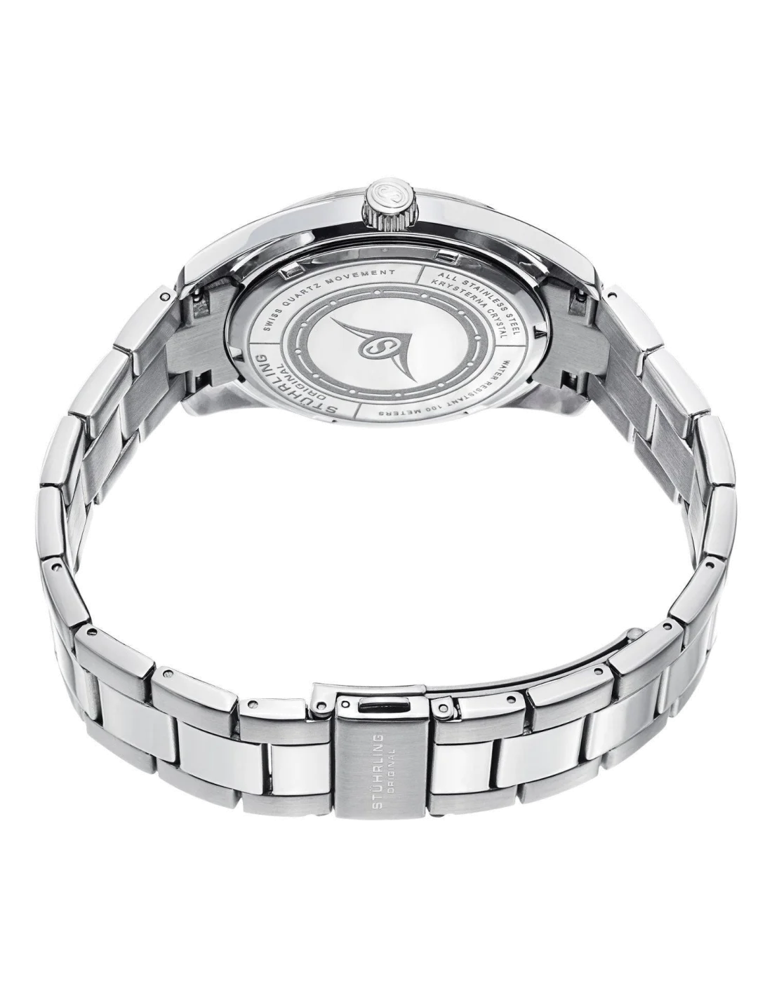 Montre Homme Stuhrling Original Symphony 414.33111 Argent vue 3