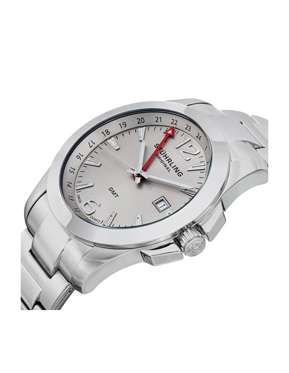 Montre Homme Stuhrling Original Symphony 532.01 Argent vue 2