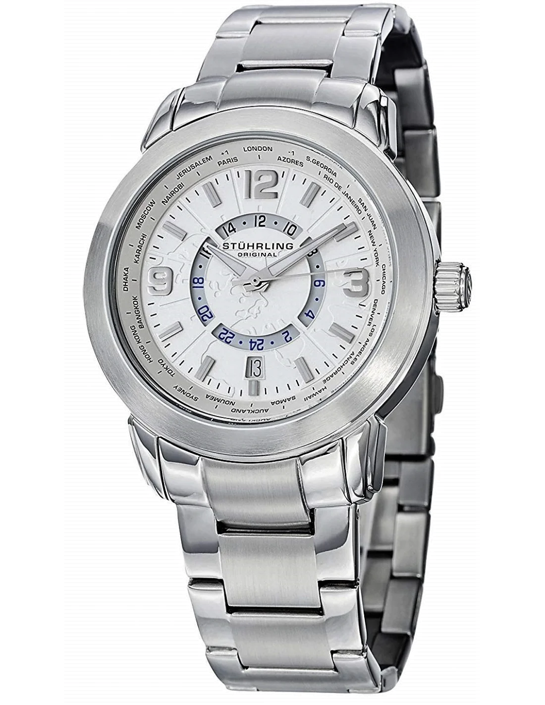 Montre Homme Stuhrling Original Symphony 654.01 Argent
