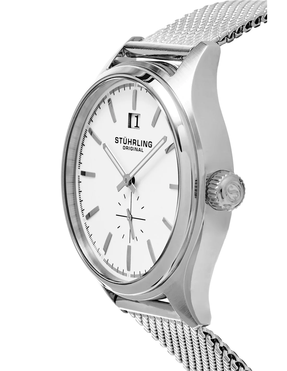 Montre Homme Stuhrling Original Symphony 790.01 Argent vue 2