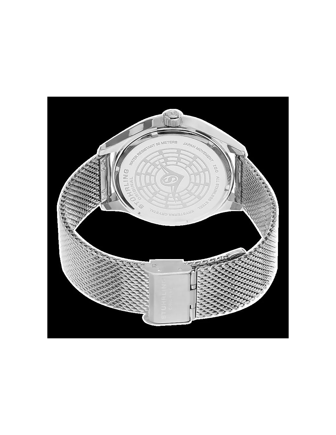 Montre Homme Stuhrling Original Symphony 790.01 Argent vue 3